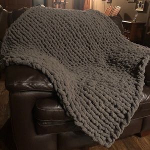 Chunky Knit Blanket